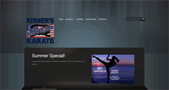Desktop Screenshot of kisnerskarate.com